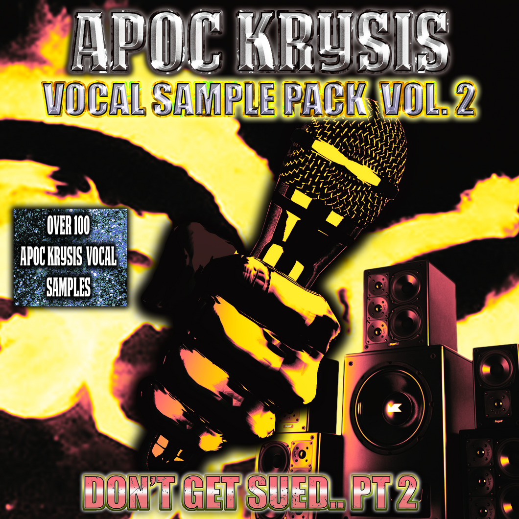 Apoc Krysis Vocal Sample Pack Vol.2