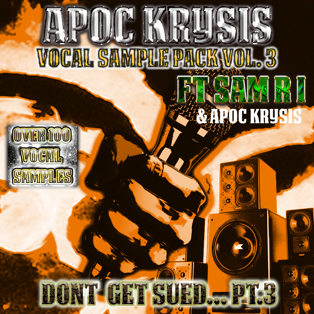 Apoc Krysis Vocal Sample Pack Vol. 3