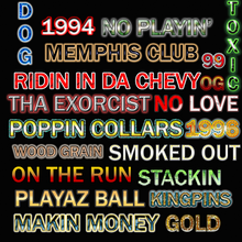 Load image into Gallery viewer, Memphis Rap Text Style Pack Vol. 1
